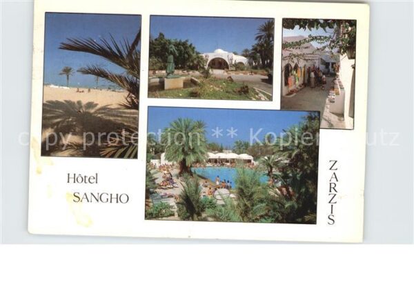 Zarzis Hotel Sangho Swimming Pool Strand Gasse