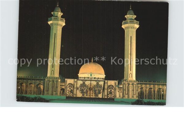 Monastir Mausolee by night Mausoleum
