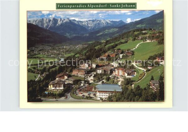 Sankt Johann Pongau Panorama Alpendorf