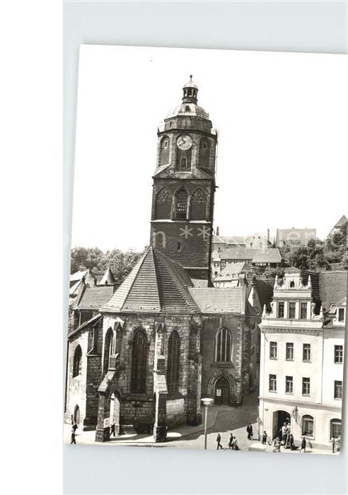 Meissen Elbe Sachsen Frauenkirche am Markt