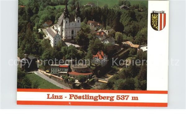 Linz Donau Wallfahrtsbasilika Pöstlingberg Flieger