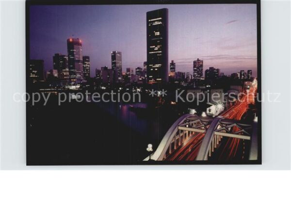 Singapore New City Skyline at night
