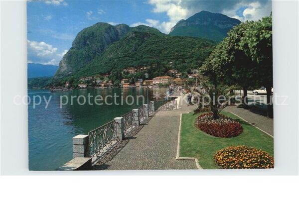Menaggio Lago di Como Lungo Lago Uferpromenade Comersee