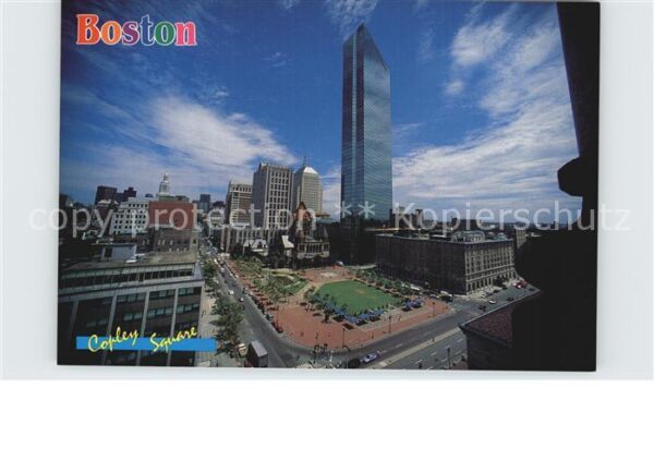 Boston Massachusetts Copley Square