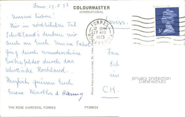 Forres West Moray Rosengarten – Bild 2