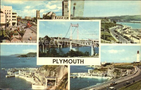 Plymouth  UK South West Royal Parade Guildhall Lido Pool Tamar