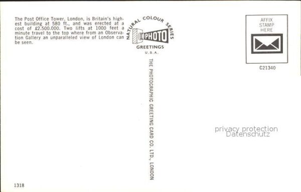 London Post Office Tower – Bild 2