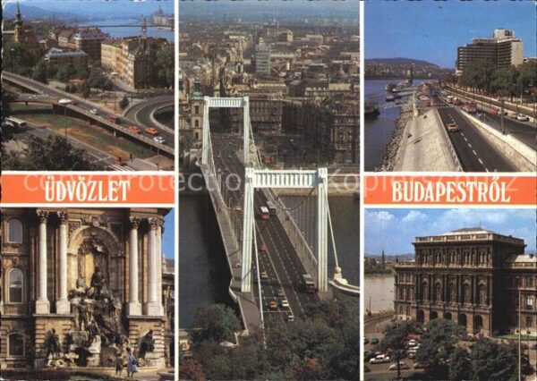 Budapest Stadtansichten Brücke