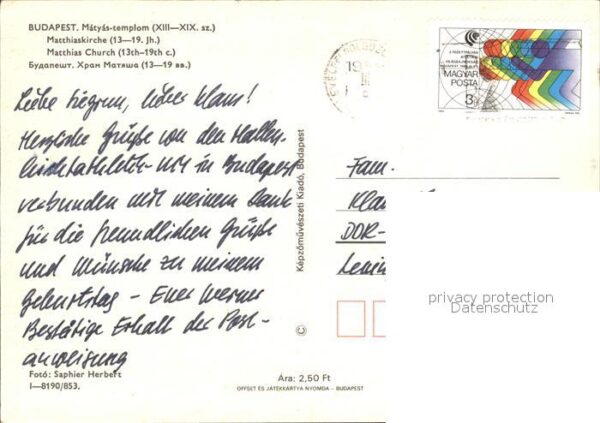 Budapest Matthiaskirche – Bild 2