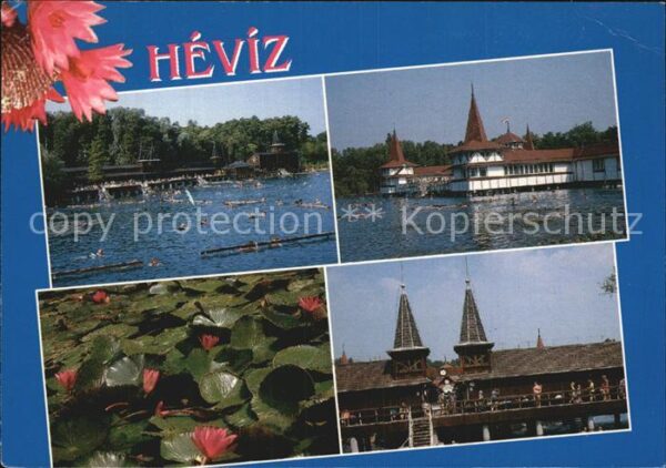 Heviz Badesee mit Badehaus