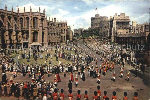 Windsor Castle Garter Procession