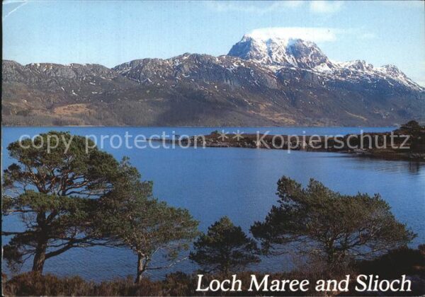 Schottland Loch Maree und Slioch