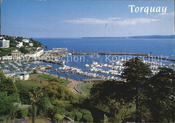 Torquay Torbay Hafenpanorama