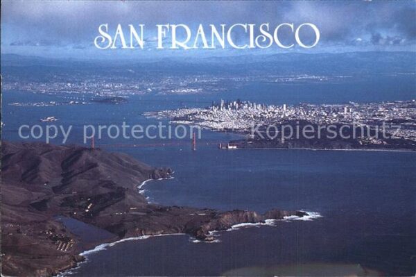 San Francisco California Fliegeraufnahme