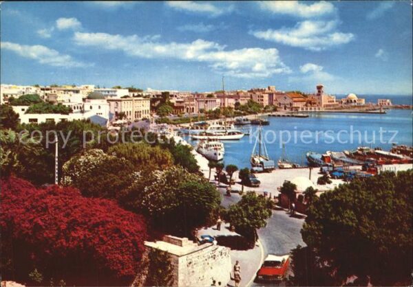 Rhodos Rhodes Aegaeis Hafen