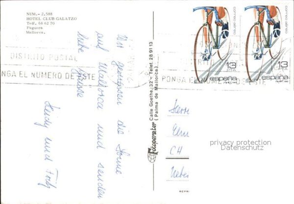 Mallorca Hotel Club Galatzo Fliegeraufnahme – Bild 2