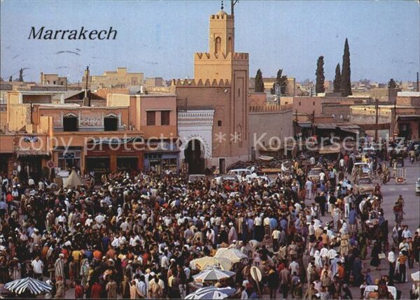 Marrakech Marrakesch Place Djemaá