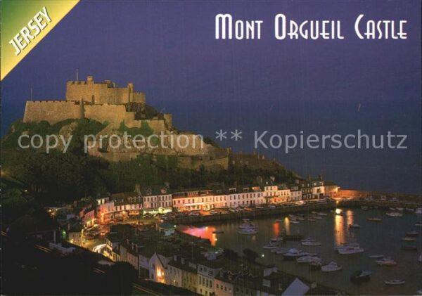 Jersey United Kingdom Mont Orgueil Schloss