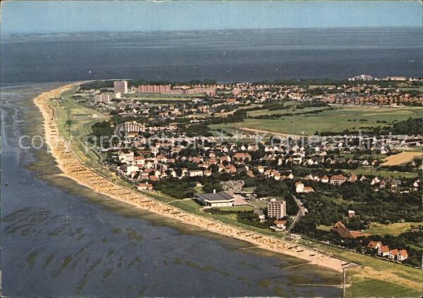 Cuxhaven Nordseebad Fliegeraufnahme