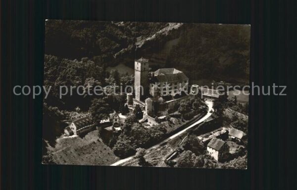 Hassmersheim Fliegeraufnahme Burg Guttenberg