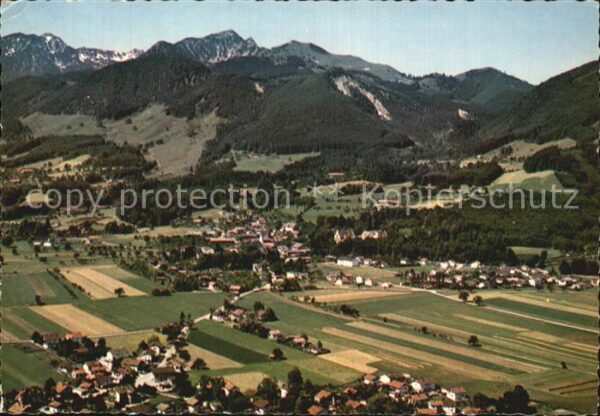 Brannenburg Fliegeraufnahme Hochsalwand Wildalpjoch