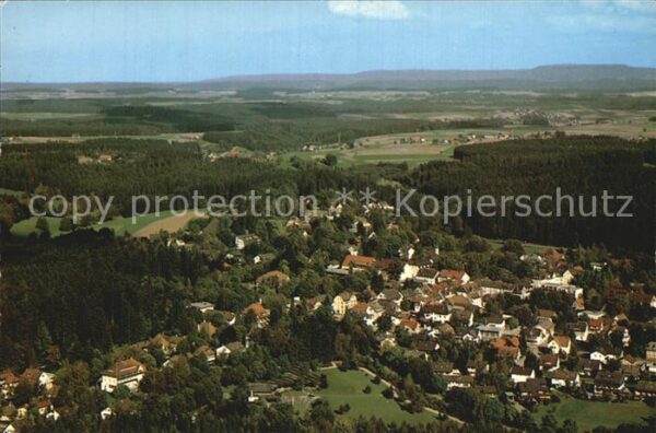 Koenigsfeld Schwarzwald Fliegeraufnahme
