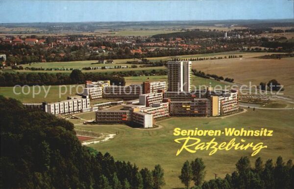 Ratzeburg Fliegeraufnahme Senioren Wohnsitz