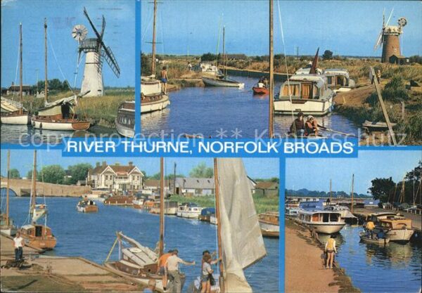 Norfolk Broads Thurne Dyke Potter Heigham Horsey Stait