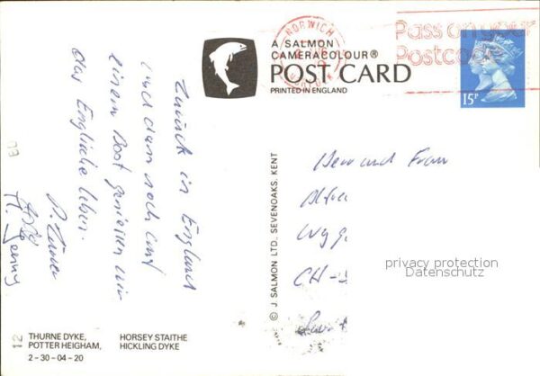 Norfolk Broads Thurne Dyke Potter Heigham Horsey Stait – Bild 2