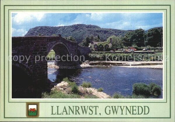 Gwynedd Wales Llanrwst Brücke