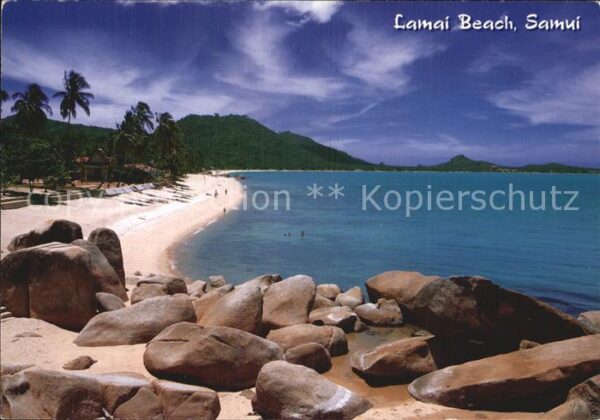 Samui Thailand Lamai Beach