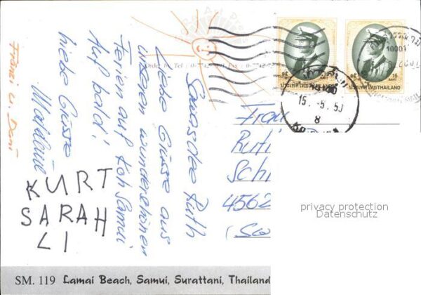 Samui Thailand Lamai Beach – Bild 2
