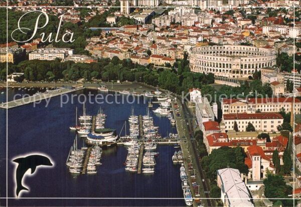 Pola Pula Croatia Fliegeraufnahme