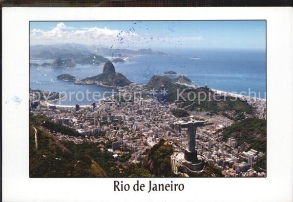 Rio de Janeiro Fliegeraufnahme