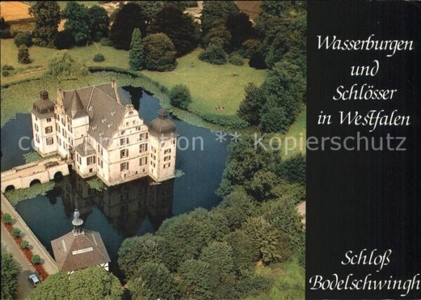 Bodelschwingh Schloss Fliegeraufnahme Serie Wasserbur