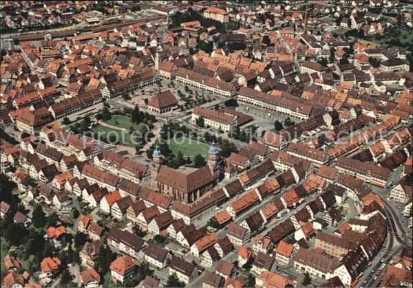 Freudenstadt Heilklimatischer Kurort Fliegeraufnahme