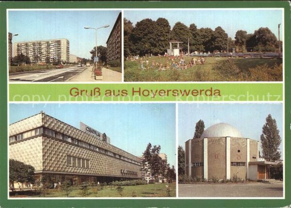 Hoyerswerda Wilhelm Pieck Strasse Freibad Centrum W