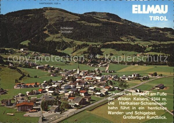 Ellmau Tirol Sommer und Wintererholungsort Bergdorf