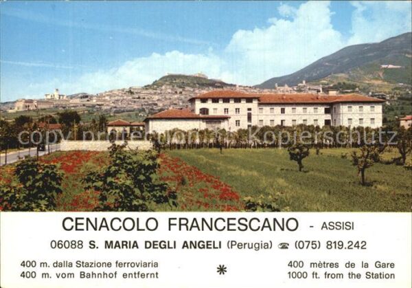 S Maria degli Angeli Cenacolo Francescano Hotel Assisi