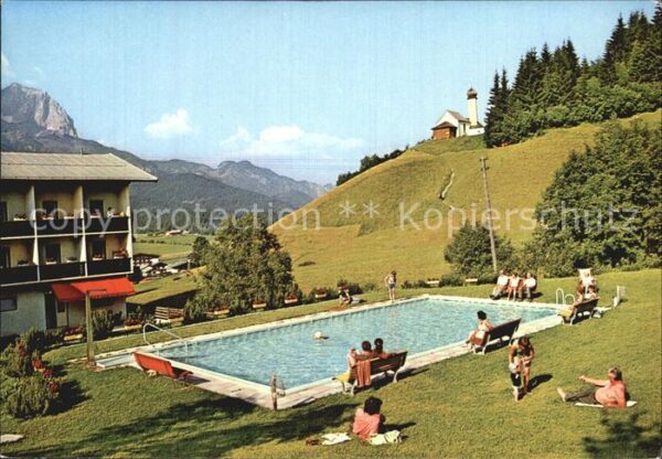 Ellmau Tirol Hotel Kaiserblick Swimming Pool Alpenbl
