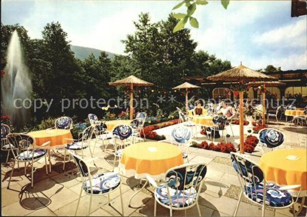 Klosterreichenbach Restaurant Pension Cafe Gröger Terrasse