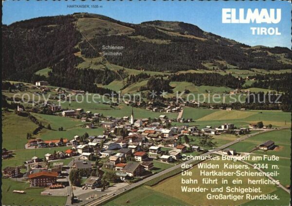 Ellmau Tirol Sommer und Wintererholungsort Bergdorf