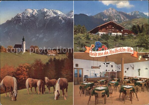 Piding Berggaststätte Neubichler Alm am Högl A