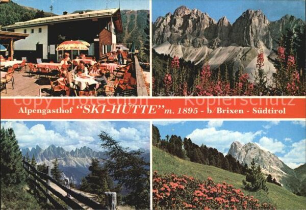 Bressanone Alpengasthof Ski Hütte Albergo Sonnente