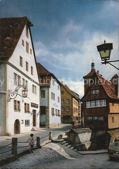 Rothenburg Tauber Glocke Wirtshaus in Franken