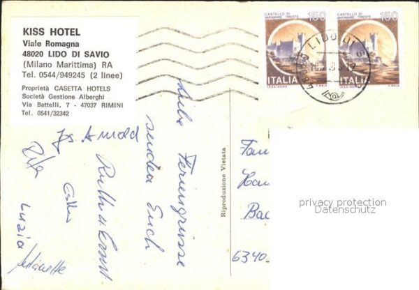 Lido di Savio Kiss Hotel – Bild 2