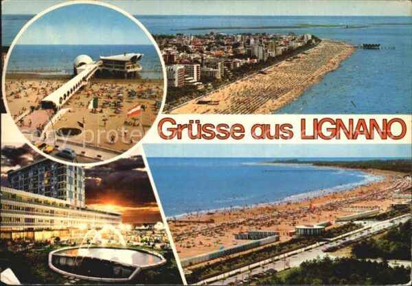 Lignano La nuova terrazza a mare Notturno Spiag