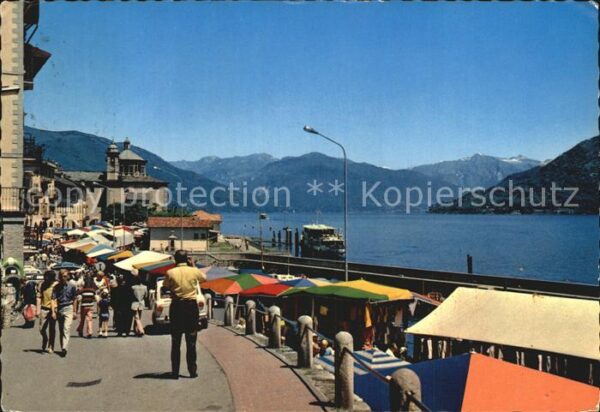Cannobio Lago Maggiore Uferpromenade
