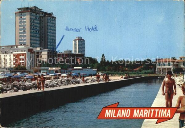 Milano Marittima Porto Canale Kanalhafen Riviera Adriati