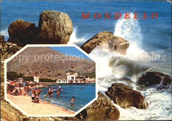 Mondello Strand Küste